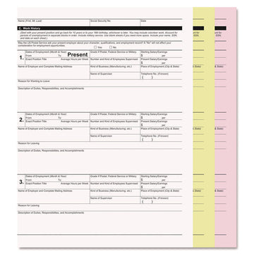 Digital Carbonless Paper, 3-Part, 8.5" x 11", White/Canary/Pink, 835/Carton