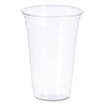 Polypropylene Cups, Cold Cups, 20 oz, Plastic, Clear, 50/Bag, 12 Bags/Carton