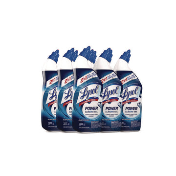 Disinfectant Toilet Bowl Cleaner, Atlantic Fresh Scent, 24 oz Angle-Neck Bottle, 9/Carton