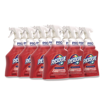 Carpet Cleaner, Unscented, 32 oz Spray Bottle, 12/Carton