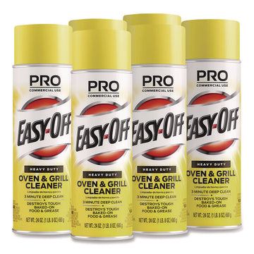 Oven and Grill Cleaner, 24 oz Aerosol Spray, 6/Carton