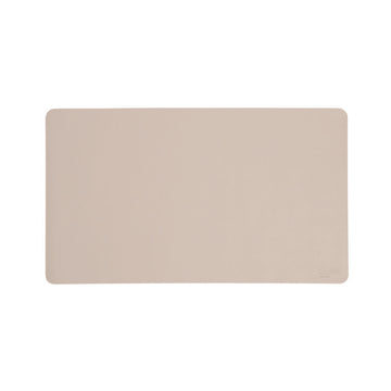 Vegan Leather Desk Pads, 23.6" x 13.7", Sandstone
