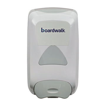 Manual Liquid Soap Dispenser, 1,250 mL, 6.1 x 10.6 x 5.1, Gray