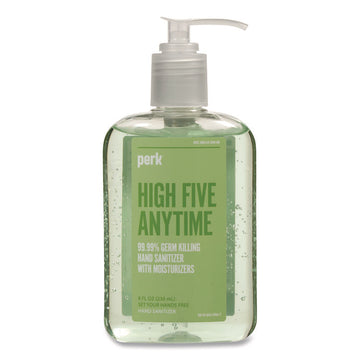 Instant Gel Hand Sanitizer with Moisturizers, 8 oz Pump Bottle