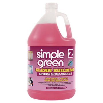 Clean Building Bathroom Cleaner Concentrate, Unscented, 1 gal Bottle, 2/Carton
