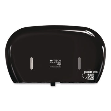 HyTech Seas Mini JRT Twin Dispenser, 5.5 x, 15.7 x 9.8, Black