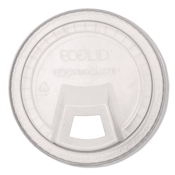 GreenStripe Cold Cup Sip Lids, Fits 9 oz/12 oz to 24 oz Cold Cups, Plastic, Clear, 1,000/Carton