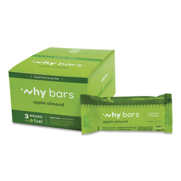 Superfood Snack Bar, Apple Almond, 2.04 oz Bar, 12/Box