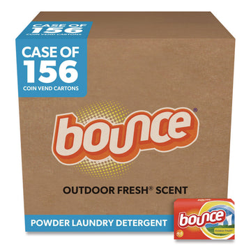 Fabric Softener Sheets, Coin Vend, Outdoor Fresh Scent, 2 Sheets/Box, 156 Boxes/Carton