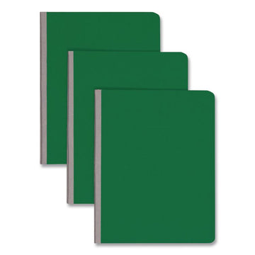 Prong Fastener Premium Pressboard Report Cover, Two-Piece Prong Fastener, 3" Capacity, 8.5 x 11, Green/Green