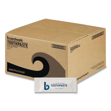 Toothpaste, Peppermint, 0.15 oz Sachet, 1,000/Carton