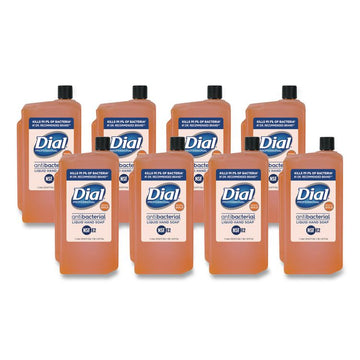 Dial Professional Gold Antibacterial Liquid Hand Soap Refill - 1.06 quart - Kill Germs - Skin, Hand - Orange - 1 Each