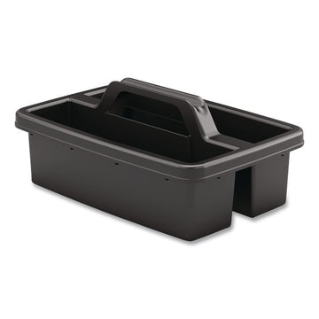 Housekeeping Cart Carry Caddy Accessory, Polypropylene, Black