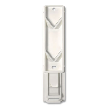 Single EcoLux Air Dispenser Bracket, For Ecolux Air Pump Dispenser Bottles, 1.19 x 0.44 x 5.69, White, 24/Carton