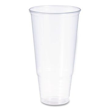Conex ClearPro Plastic Cold Cups, ProPlanet Seal, 44 oz, Clear, 400/carton