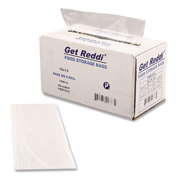 Food Bags, 10" x 14", Clear, 1,000/Carton