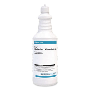 Crew Clinging Plus Toilet Bowl Cleaner, 32 oz Bottle, 12/Carton