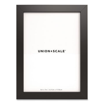 Essentials Wood Picture Frame, 5 x 7, Black