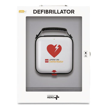 LIFEPAK CR2 Wi-Fi Alarmed Cabinet, Semi-Automatic, English, Handle