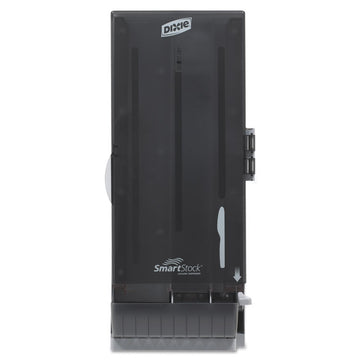 SmartStock Dining Utensil Dispenser, Holds 120 Knives, 10 x 8.78 x 24.75, Translucent Black