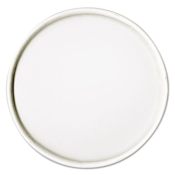 Spiral-Wound Paper Hot Cup Lids, Fits 16 oz Hot Cups, Paper, White, 25/Sleeve, 20 Sleeves/Carton
