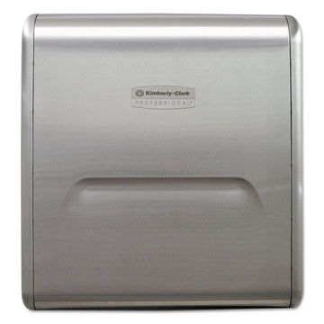 MOD_COL Recessed Dispenser Narrow Housing, 10.75 x 4 x 15.37, Stainless Steel