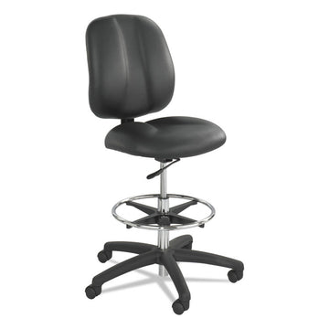 Apprentice II Extended-Height Chair, Supports Up to 250 lb, 22" to 32" Seat Height, Black