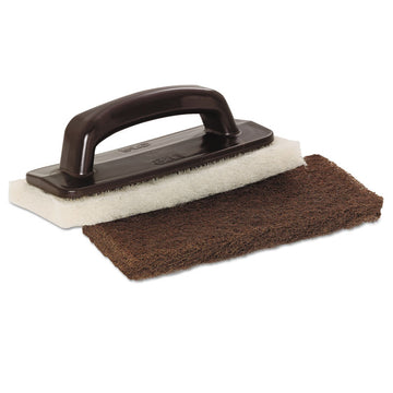 Doodlebug Handblock Pad Holder Kit, 4.63 x 10, Brown, 1 Holder and 2 Pads/Kit, 4 Kits/Carton
