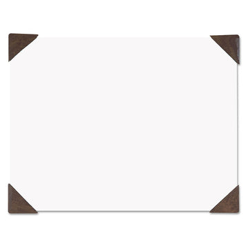 100% Recycled Doodle Desk Pad, Refillable, (50) White Sheets, 22" x 17", White