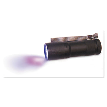 UV/Black Light, VeriClean, 3 AAA Batteries (Sold Separately), Black, 4/Carton