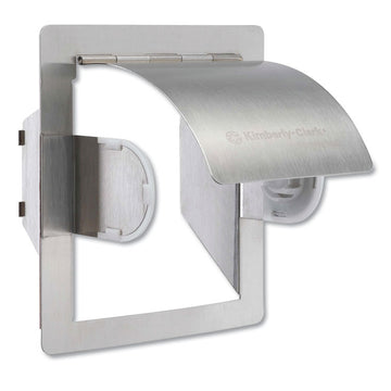 Recessed Coreless Standard Roll Adapter "E" Kit, 6.25 x 4.5 x 6.75, Stainless Steel