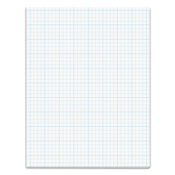 Cross Section Pads, Quadrille Rule (4 sq/in, 1 sq/in), (50) White 8.5 x 11 Sheets