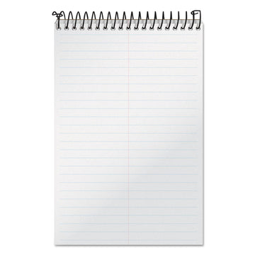 Docket Gold Steno Pads, Frosted White Cover, Gregg Rule, (100) White 6 x 9 Heavyweight 20 lb Bond Sheets
