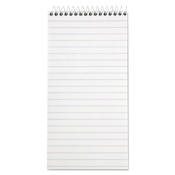 Reporter's Notepad, White Cover, Wide/Legal Rule, (70) White 4 x 8 Sheets, 12/Pack