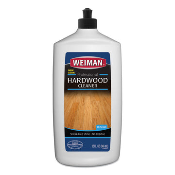 Hardwood Floor Cleaner, Unscented, 32 oz Squeeze Bottle, 6/Carton