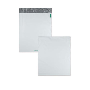 Redi-Strip Poly Expansion Mailer, #5 1/4, Square Flap, Redi-Strip Adhesive Closure, 13 x 16, White, 100/Carton