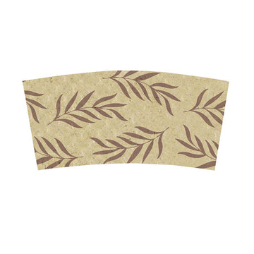 Hot Cup Sleeves, Fits 10, 12, 16, 20 oz Cups, Natural, 1,000/Carton