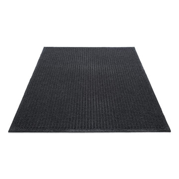 EcoGuard Indoor/Outdoor Wiper Mat, Rectangular, Charcoal Gray Carpeted Surface, 36" x 60"