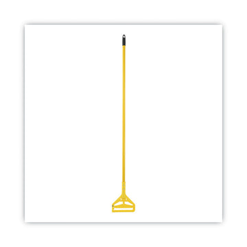 Quick Change Side-Latch Plastic Mop Head Handle, 60", Yellow