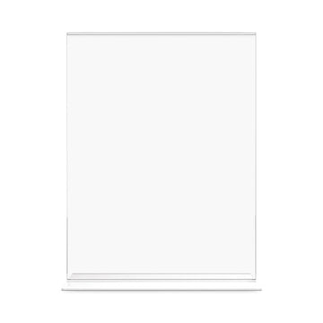 Classic Image Double-Sided Sign Holder, 8.5 x 11 Insert, Clear