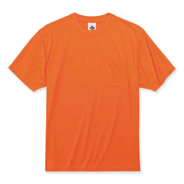 GloWear 8089 Non-Certified Hi-Vis T-Shirt, Medium, Orange