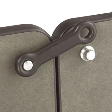 Ganging Connector Set, 4.25 x 1.13 x 0.38, 1 lb, Black