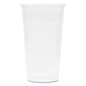 PET Plastic Cups, 32 oz, Clear, 300/Carton