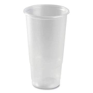 PolyPro (PP) Cups, 32 oz, Plastic, Translucent, 600/Carton