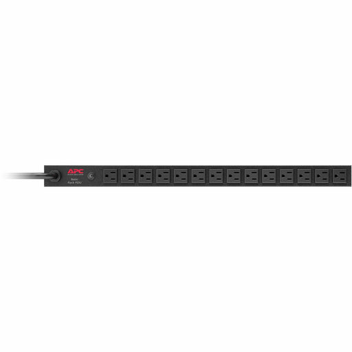 APC Basic Rack 2400VA PDU - Basic - NEMA L5-20P - 14 x NEMA 5-15R - 100 V, 120 V - 2400 W - Overload Protection - 11.98 ft Cord Length - 0U - Vertical - Rack-mountable