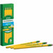 Ticonderoga Beginner No. 2 Pencils with Erasers - #2 - Yellow Barrel - 1 Dozen