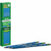 Ticonderoga Pre-Sharpened Erasable Checking Pencils - Blue Lead - HB - 12 / Dozen