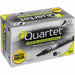 Quartet EnduraGlide Dry-Erase Markers - Black Ink - Transparent Barrel - 12 / Box