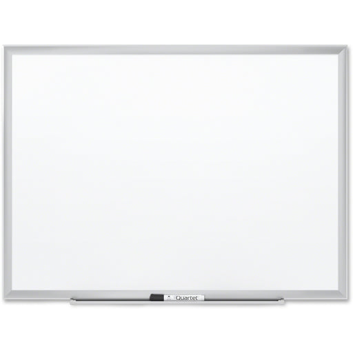 Quartet Classic Premium Porcelain Magnetic Boards - 48" (4 ft) Width x 36" (3 ft) Height - White Porcelain Surface - Silver Aluminum Frame - Rectangle - Horizontal/Vertical - Magnetic - Durable, Recyclable, Dent Resistant, Scratch Resistant, Sturdy, Stain