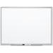 Quartet Classic Premium Porcelain Magnetic Boards - 48" (4 ft) Width x 36" (3 ft) Height - White Porcelain Surface - Silver Aluminum Frame - Rectangle - Horizontal/Vertical - Magnetic - Durable, Recyclable, Dent Resistant, Scratch Resistant, Sturdy, Stain